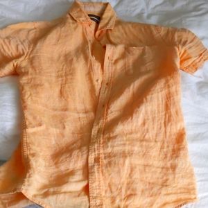 Medium classic fit, saks fifth avenue orange
